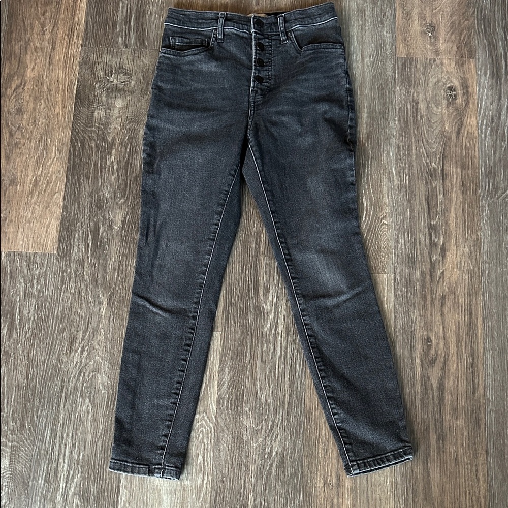 Women’s Everlane High Rise Skinny Classic Black Women's Jeans Sz 27